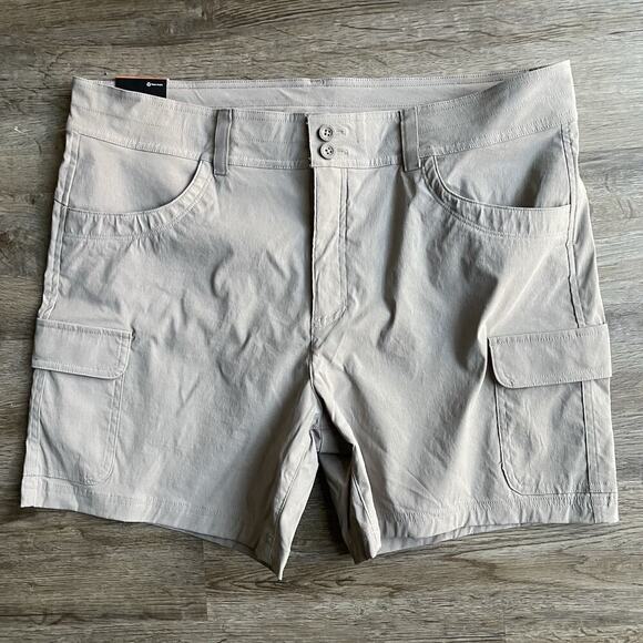 Eddie Bauer Summer Trail Cargo Shorts Size 16 Hiking Camping NWT - Picture 8 of 8